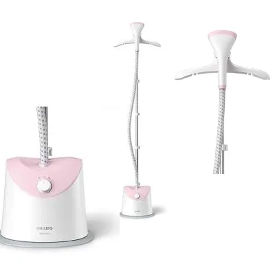 PHILIPS, Garment Iron Steamer, GC484, White + Pink - Image 4