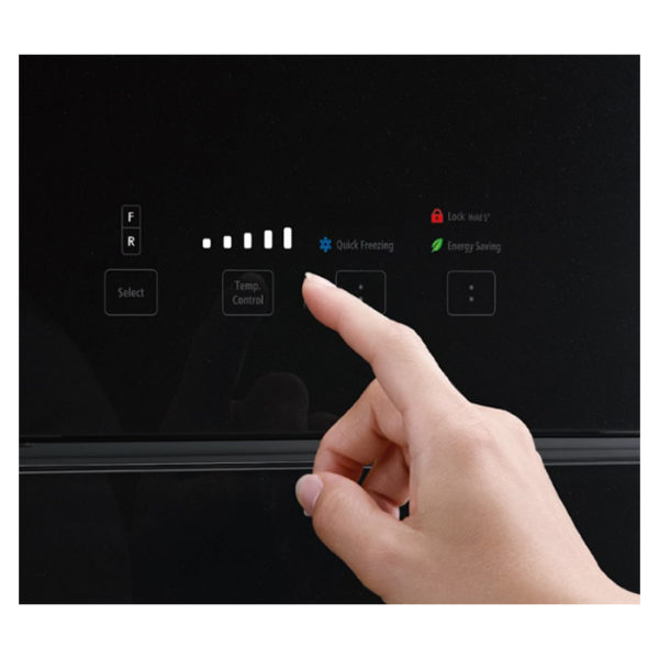 Hitachi RW760PUK-7 (GBK) 540L Black 4 Door French Bottom Freezer Refrigerator