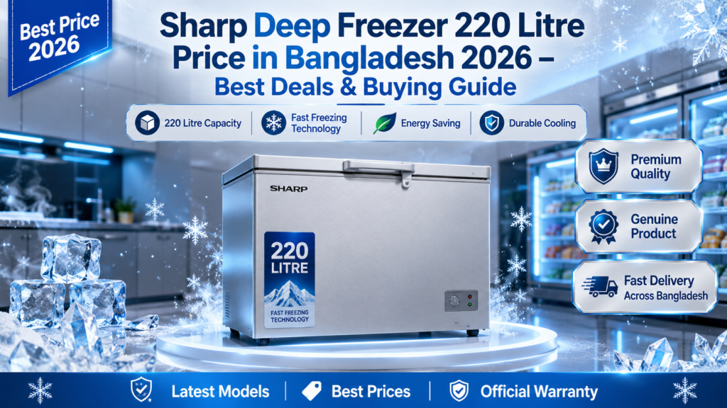 Sharp Deep Freezer 220 Litre Price in Bangladesh: Buying Guide