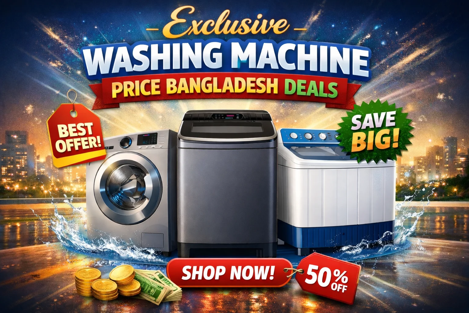 Washing Machine Price Bangladesh